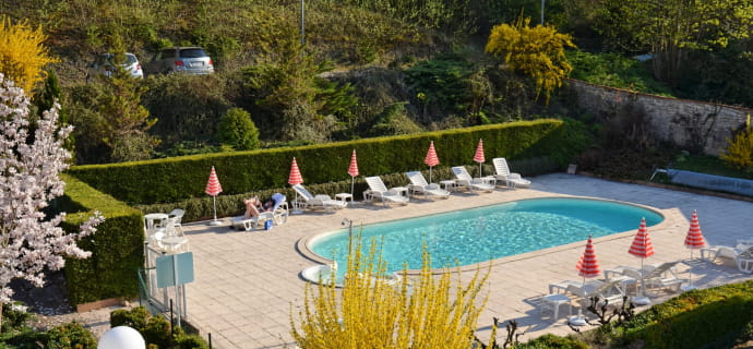 Stay in the heart of the spa at the Hotel d'Orfeuil