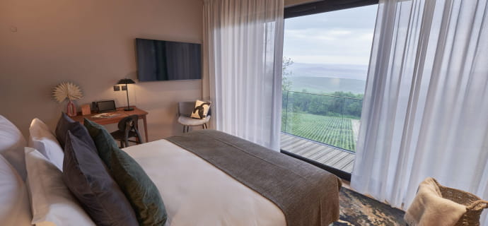 Junior-suite with vineyard view