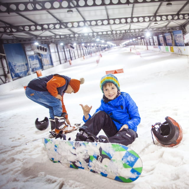 Amnéville, snowhall / snowpark, ski indoor , enfants, snowboard