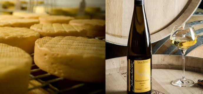 Laboratorio di degustazione di vini e formaggi della Valle di Munster