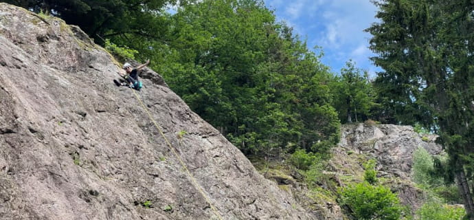 Introduzione all'arrampicata su roccia