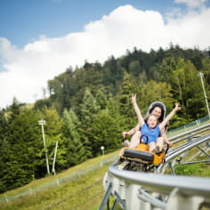 Schlitte Mountain tobogganing on rails in La Bresse-Hohneck - Pack of 10 tickets