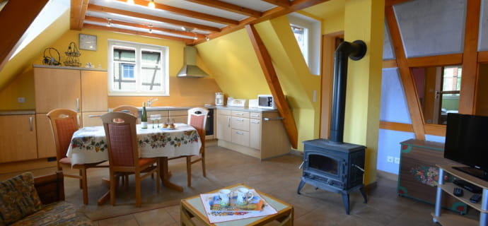 Gîte Sainte-Anne: Paul's vakantiehuis in de buurt van Colmar, halverwege Kaysersberg en Eguisheim