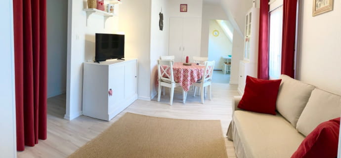 Cosy air-conditioned furnished apartment in the heart of Colmar with terrace
