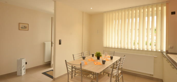 Dining area Fully equipped kitchen