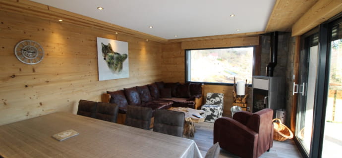Living and dining area - Chalet 