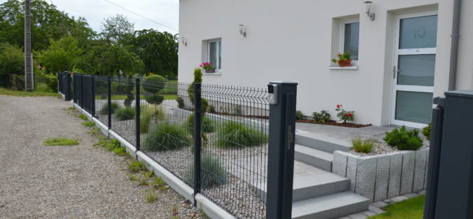 Gîte du Neuland for 2 to 5/6 people in a quiet area of Colmar with parking space and outdoor area