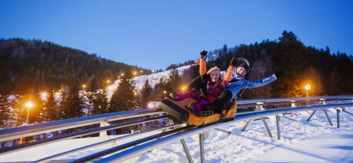 Schlitte Mountain rodelen op rails in La Bresse-Hohneck - Set van 10 tickets