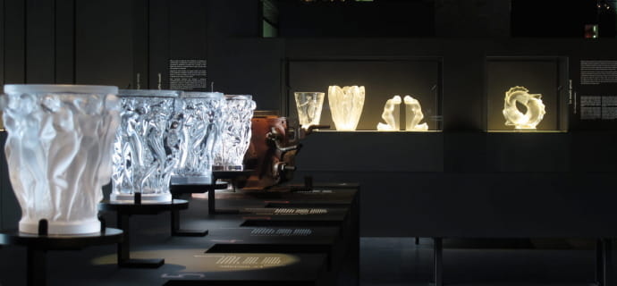 Entrée des collections au Musée Lalique