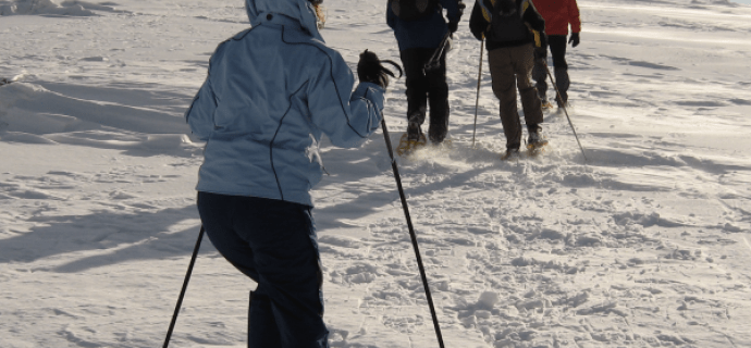 Journée en raquettes à neige avec pique-nique