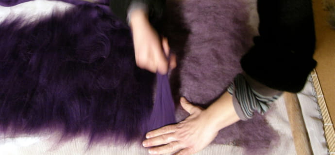 Photophore - Initiation au feutre de laine