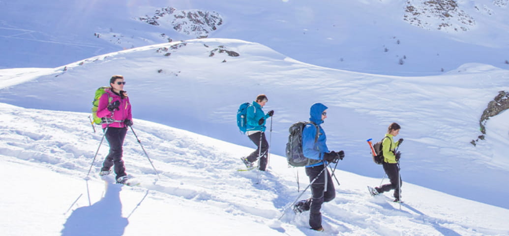 Ontdek de Col de la Schlucht op sneeuwschoenen