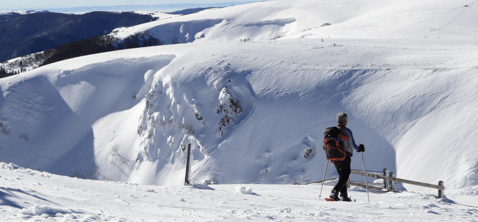 Snowshoeing in the Gaschney region