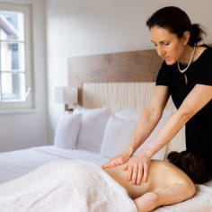 Massage en chambre inclus dans le forfait Bien-être