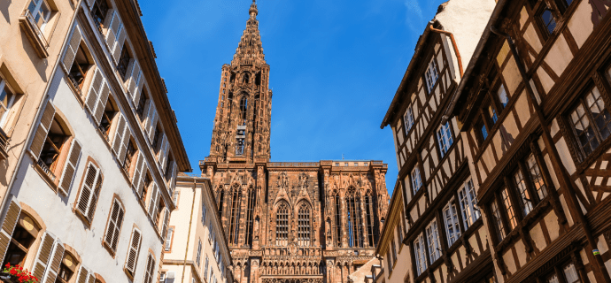 Strasbourg : Visite Gourmande à vélo avec un local