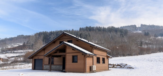 High-comfort chalet with whirlpool bath in the heart of the Vosges mountains