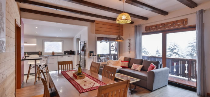 Contemporary chalet for 2 to 6 people in the Munster valley, near the Christmas markets