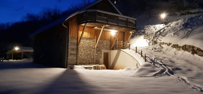 Gîte des Charmes ***** 10 to 15 pers. Swimming pool, sauna, jacuzzi, table soccer in La Bresse