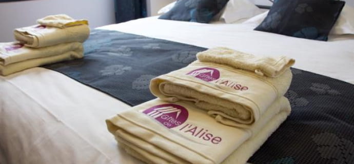 Gîtes de l'Alise - Bettwäsche und Handtücher inklusive