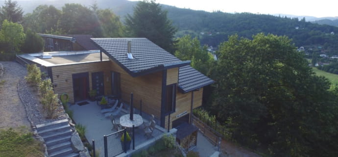 Neues, unabhängiges Haus mit Terrasse - 4 Personen im Munstertal und in der Nähe von Wanderwegen