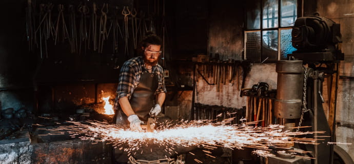 Blacksmith's workshop