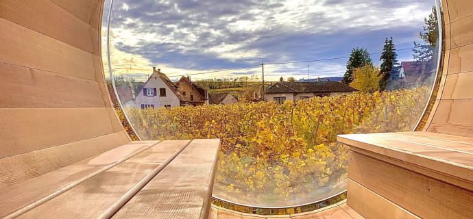 Een romantisch uitstapje in het hart van de wijngaarden van Eguisheim, vlakbij Colmar