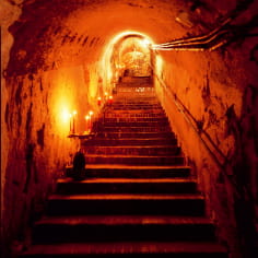 18-metre-deep cellar