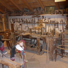 Musée des métiers du bois : Rondleiding