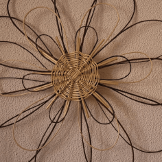 Create your own wicker flower with Delphine