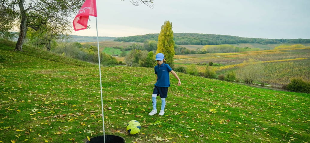 Footgolf Parc Romery 9 buche in Champagne