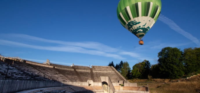Ungewöhnliche Heißluftballonfahrten von symbolträchtigen Orten in Lothringen aus