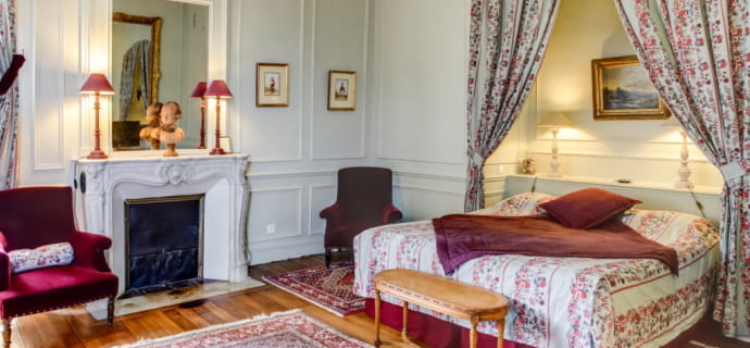Privilege kamer op Chateau d'Etoges