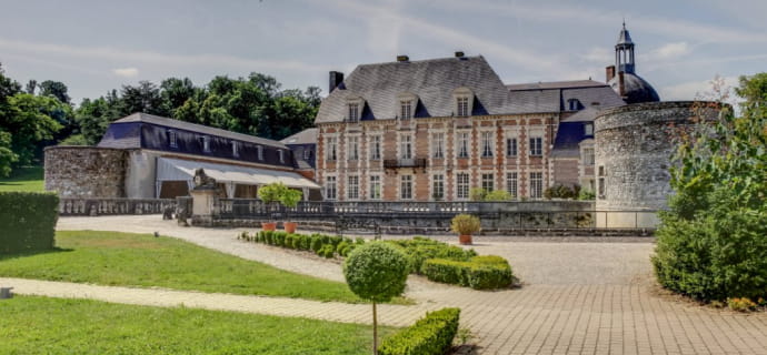 Romantisch hotel-restaurant Chateau d'Etoges en Champagne