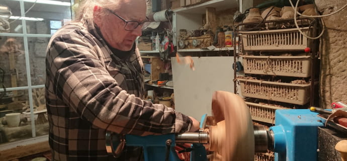 Discovery workshop - Woodturning - Atelier Claude Tournage